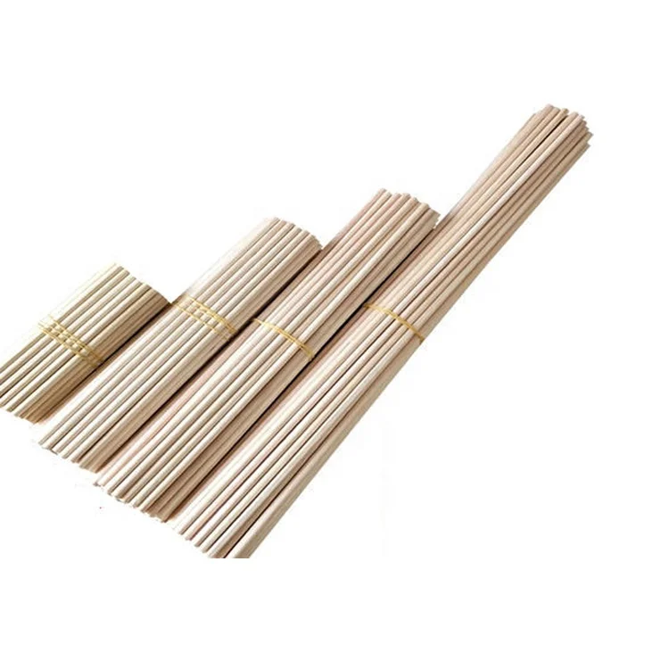 High quality wooden dowel rods and stick