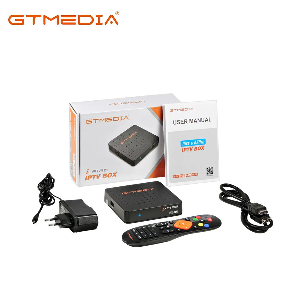 
IPTV box GTmedia I-Fire FULL HD 1080P H.265 Support multiple accounts import via USB port Support Stalker IPTV Xtream IPTV 
