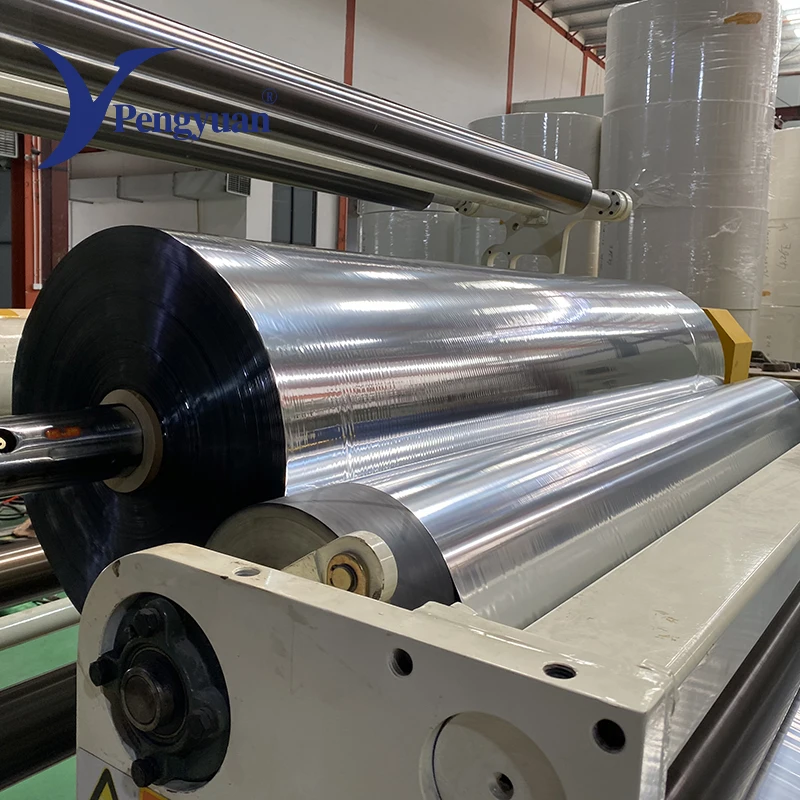 Silver Metallized PET Film for paper board lamination