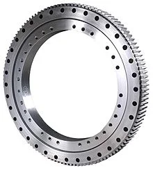 Single Row Cross Roller Bearing For Motorcycle Engine Parts Ladle Turret Ring Gear