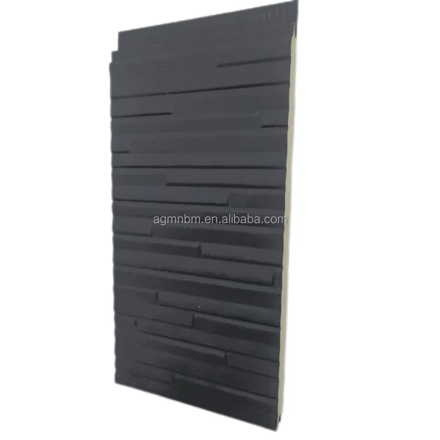 Stone texture metal Corrugated sandwich panel Exterior wall Decoration Panel for Modular House