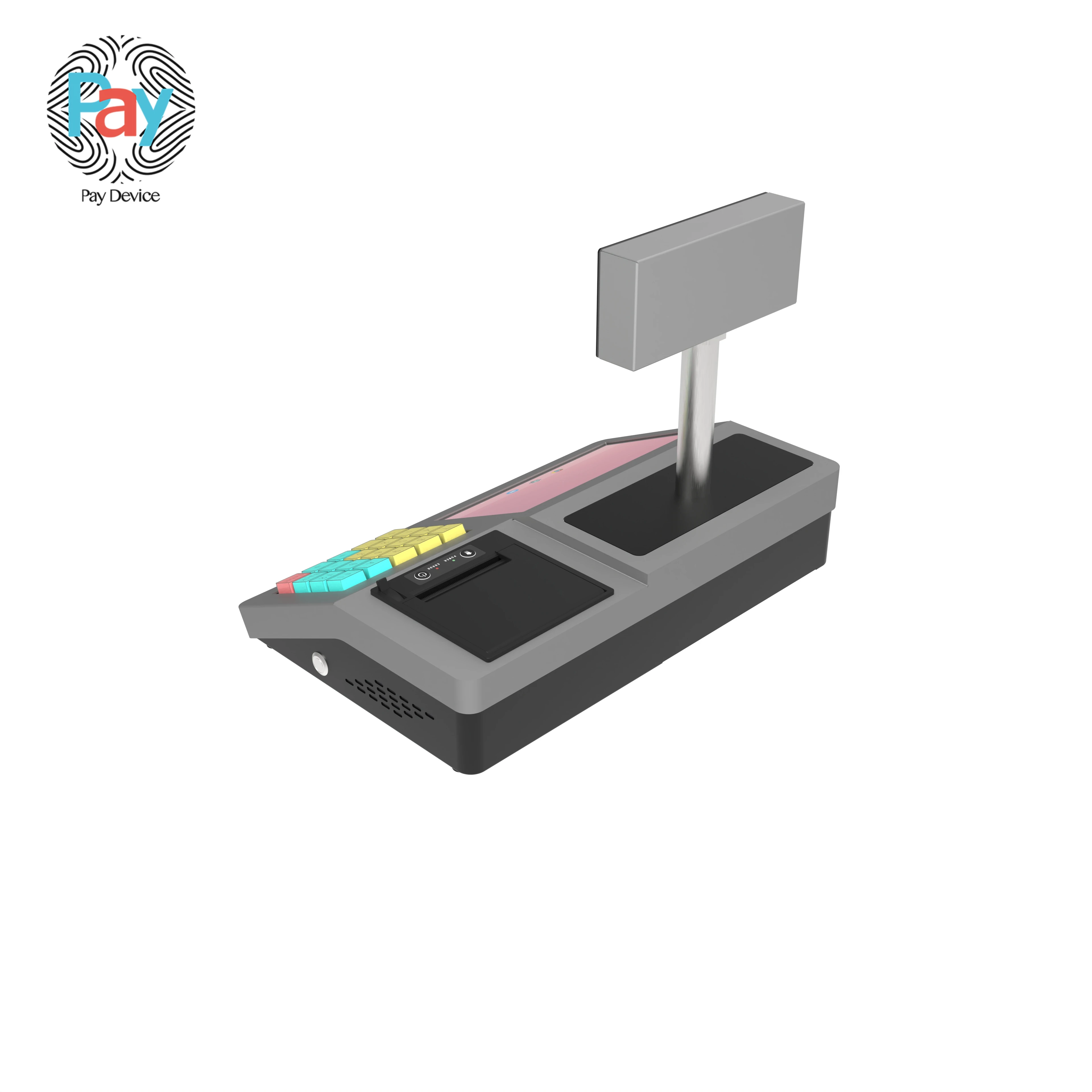 Senraise Customizable Metal Keyboard POS All-in-One Machine for Restaurant Use