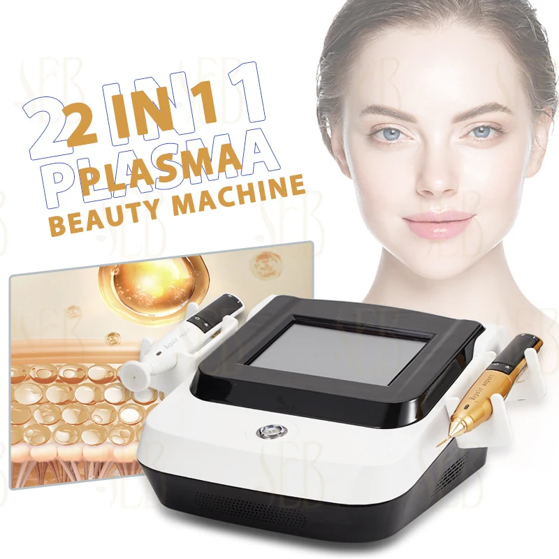 Professional Plasma korea 2 in 1 spots mole removal acne scars eye lift cold plasma pen beauty machine