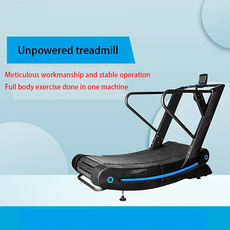 2022 Curved Manual Treadmill Home Gym Equipment Air Runner Running Machine Heavy Duty Treadmill Fitness For Home Use