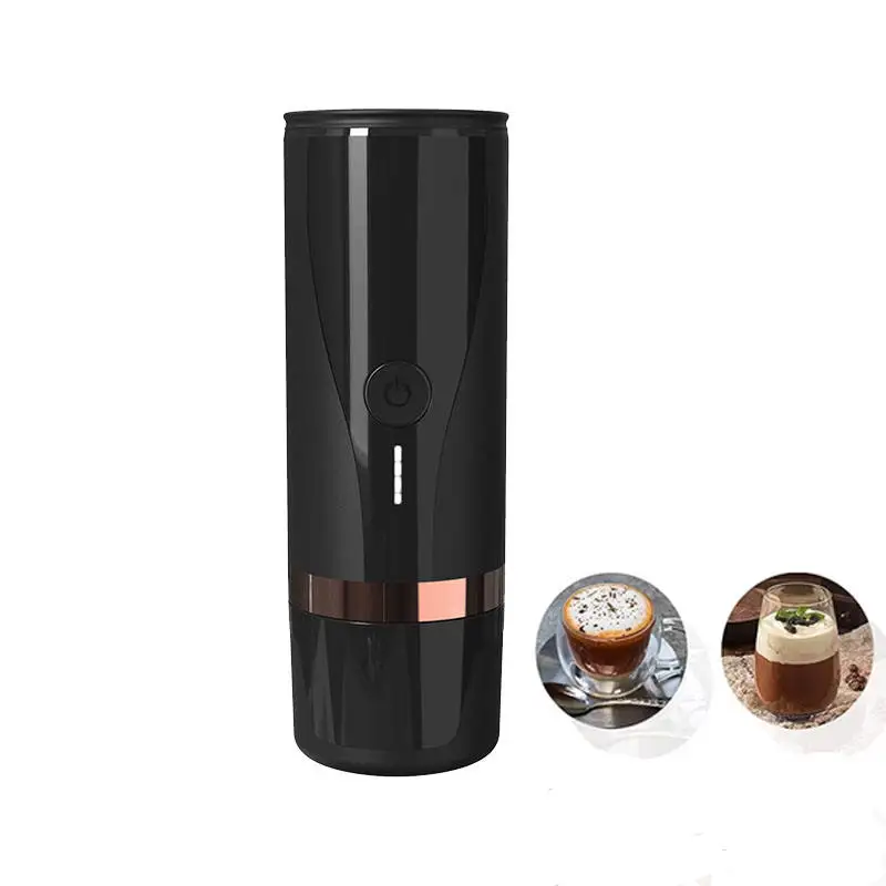PCM01 1800mAh Portable outdoor capsule coffee machine concentrate semi-automatic small home car outdoor camping