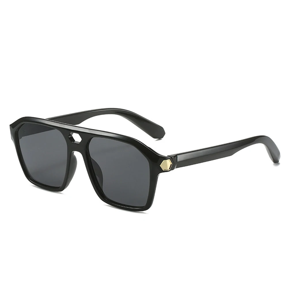 Sunglasses 2023 Double Bridge Square Frame Manufacture Unisex  de sol Custom Logo Wholesale Eyewear BU3511