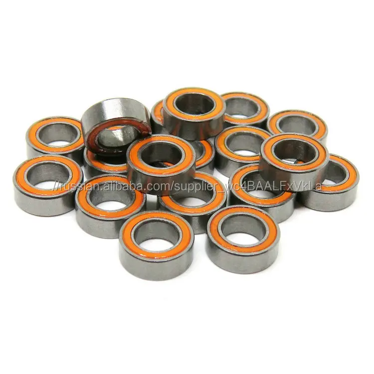 Рыболовные катушки SMR74C-2RS SMR74C-2OS нержавеющая сталь керамические гибридные оранжевые герметичные подшипники 4x7x2 5 мм