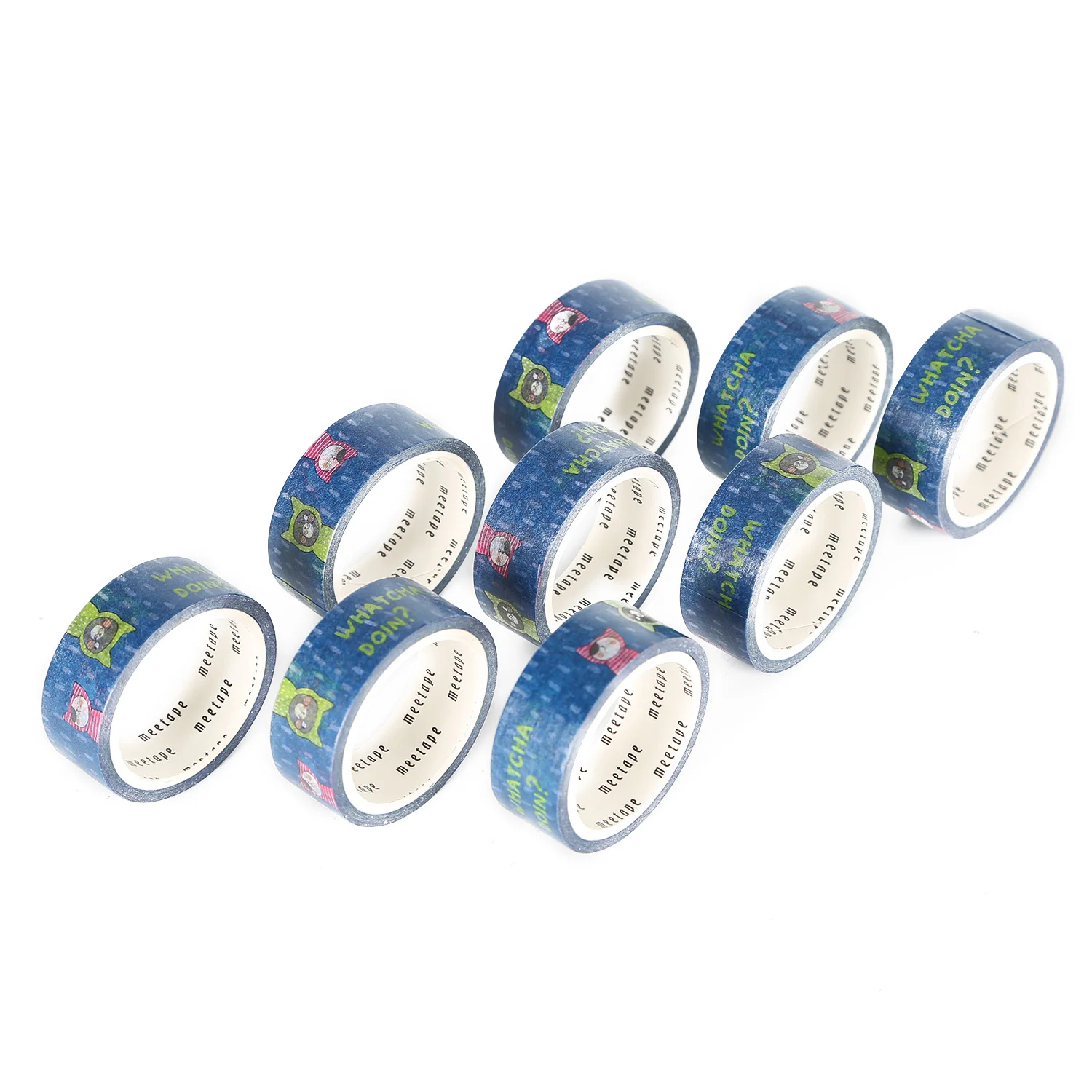 M&G Superior Quality Paper Masking Blue Tape For kids School Gift