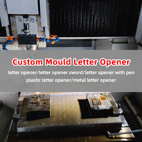 Металлический нож-открывалка для визиток на заказ серебряный нож открывания писем меч