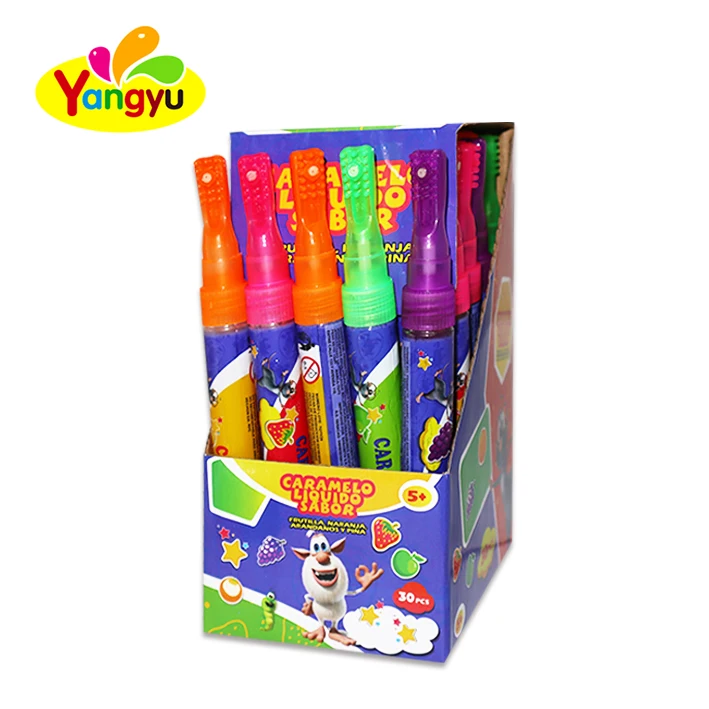 Sweet Sour Fruity Flavour Liquid Spray Candy