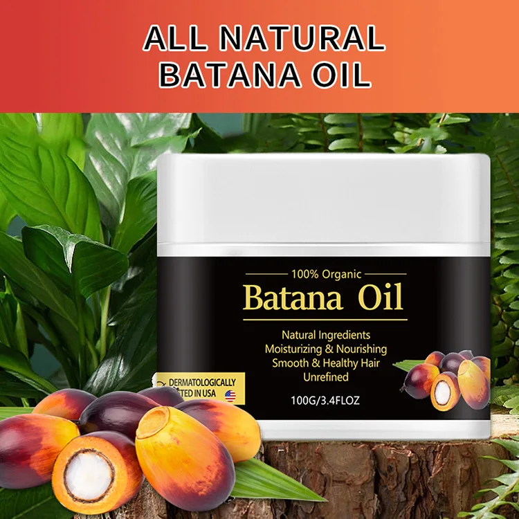 Private Label Batana Oil Organic Hair Growth Care 100% Natural Organic Promote Hair Growth Batana Oil