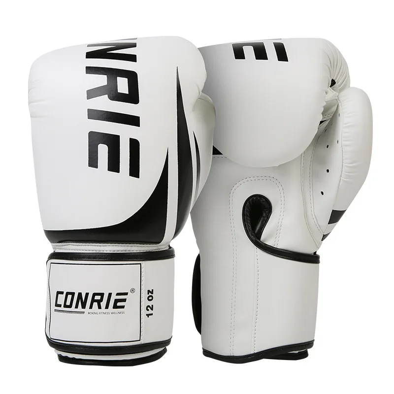 Adult  Anti Impact Training Competition PU FIne Work Deodorant Breathable Durable Material Protective Leather  Boxing Glove