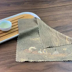 iflower wholesale Factory Price Eco-Friendly cotton custom printed Low linen kitchen thick tea towel