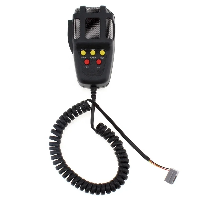 100W 5/7 Tone Loud Siren motorcycle Truck Car Speaker Loud Siren Horn 130db With MIC Loud Horn Siren Fire Ambulance Loudspeaker