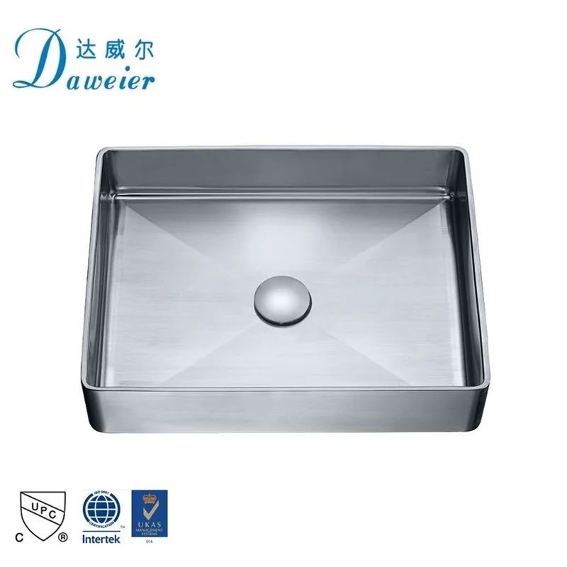 Hot Selling Product Single Bowl Gold Shower Bathroom Anti Clogging Hand Wear Resisting Wash Basin