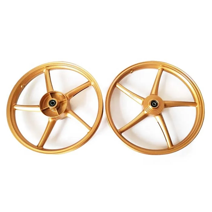 17inch 522 motorcycle wheel Y15ZR golden motorcycle aluminum alloy wheel