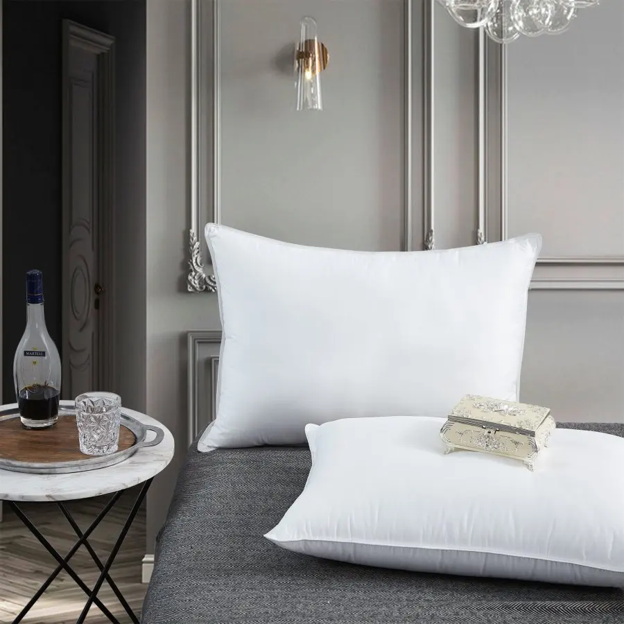 Duck Feather Cushion Inners Pillow Hotel Down Feather 100% Goose Down Continental Pillows