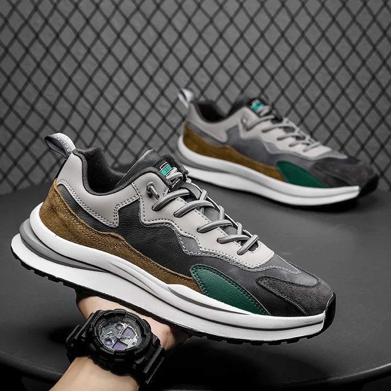 2024 Custom Logos Four Seasons Lining Material Textile Sports Shoes For Men New Styles Sneakers