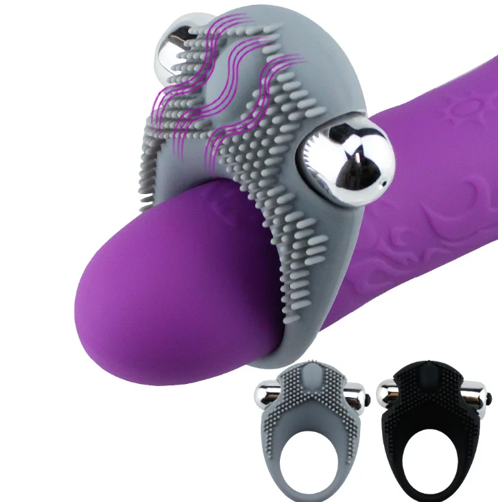 Factory Price Delay Ejaculation Sex Toys Silicon Vibrating Cock Ring For For Man