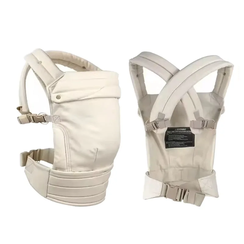Cotton Ergonomic Kangaroo Baby Carrier Adjustable Polyester Frame Wrap Sling for Newborn Front Style Product