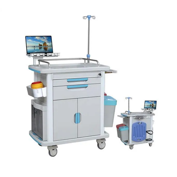 Korean style medical emergency trolley for hospital