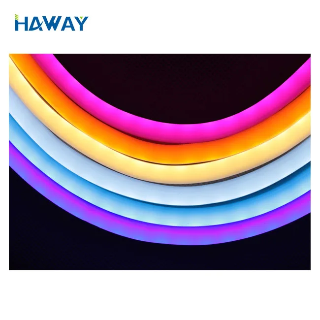 
2019 new product 6*12mm neon light 2835 outdoor Changeable shape Flexible LED Neon Strip Lights 