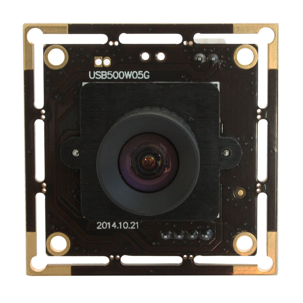 ELP 5MP USB Camera Module Aptina MI5100 CMOS Sensor with No Distortion Lens for QR Code Reading/Bar Code Reading