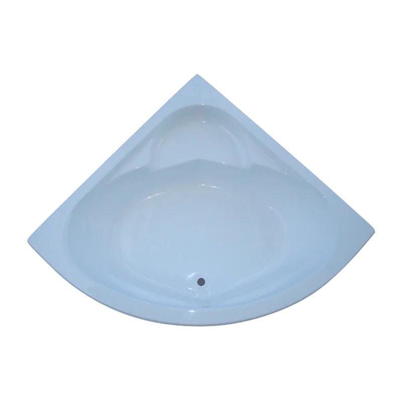 2022 Factory OEM Drop-in Acrylic Corner Bath Tubs with Skirt Apron Baby Bathtub Seat
