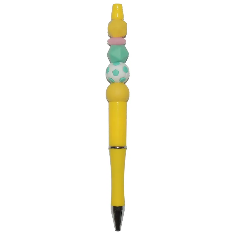 New Design Beaded Pen Accessories Endless Mechanical Pencil Metal DIY Beadable Pencil Premade Beaded Pen