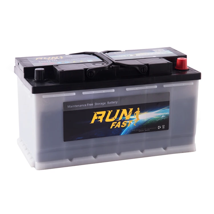 lead acid MF 60038 12V100Ah auto battery Car factory Reliable manufacturer maintenance free