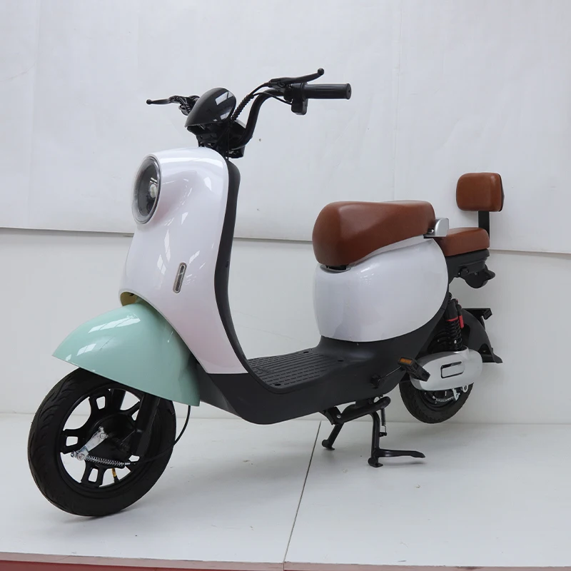 Cheaper electric mopeds Electric Adult Fast electric scooters 500W with disc brakes 20ah electric bike scooters