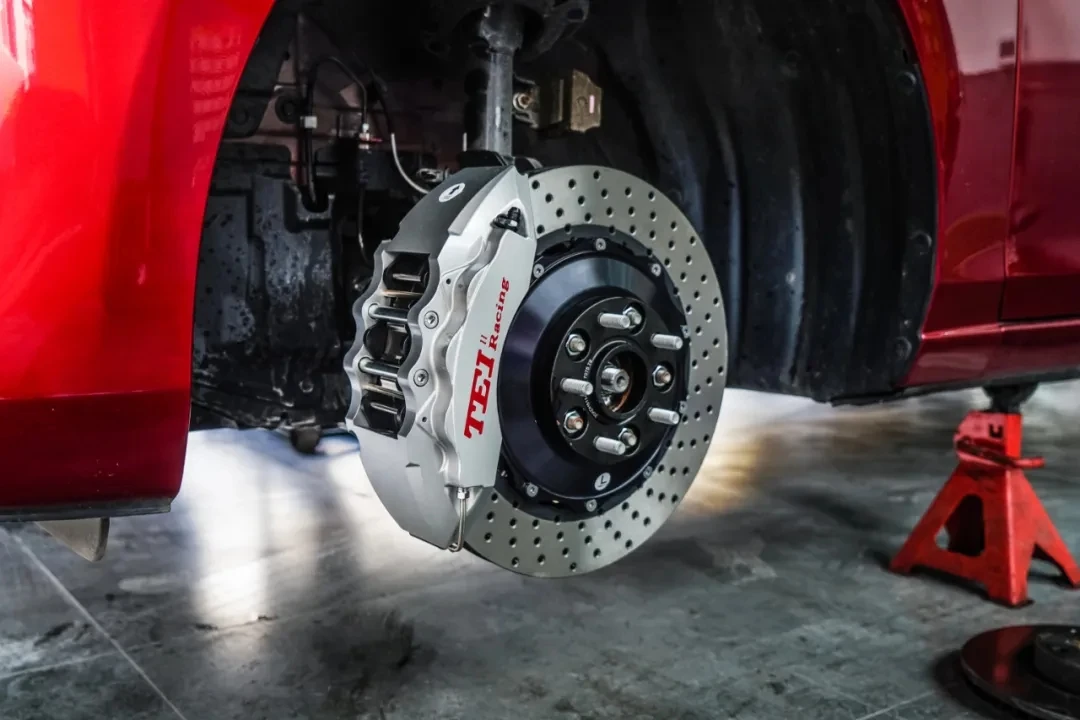 BIG BRAKE KIT Forged 6 Piston Brake Kit 378x32mm Drilled Disc Rotor For MAZDA3 MAZDA 3 2003-2021 19Inch Wheels