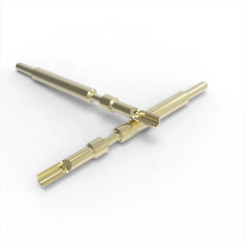 Dongguan Factory OEM CNC Machining Services Soldering Contact Pin Welding Male Copper Pin  PCB Board Solder /Welding Terminal