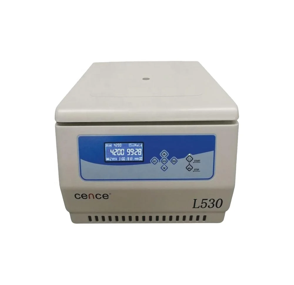 L530 Low Speed Desktop Centrifuge with 48 tubes swing rotor 48x15ml Swing Out Bucket Laboratory Centrifuge