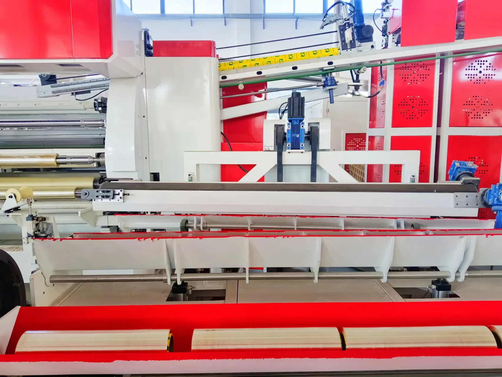 2024 Hot Sale PVC Cling Film Making Machine PVC Super Clear Film Wrapping Film Extrusion Machine Production Line