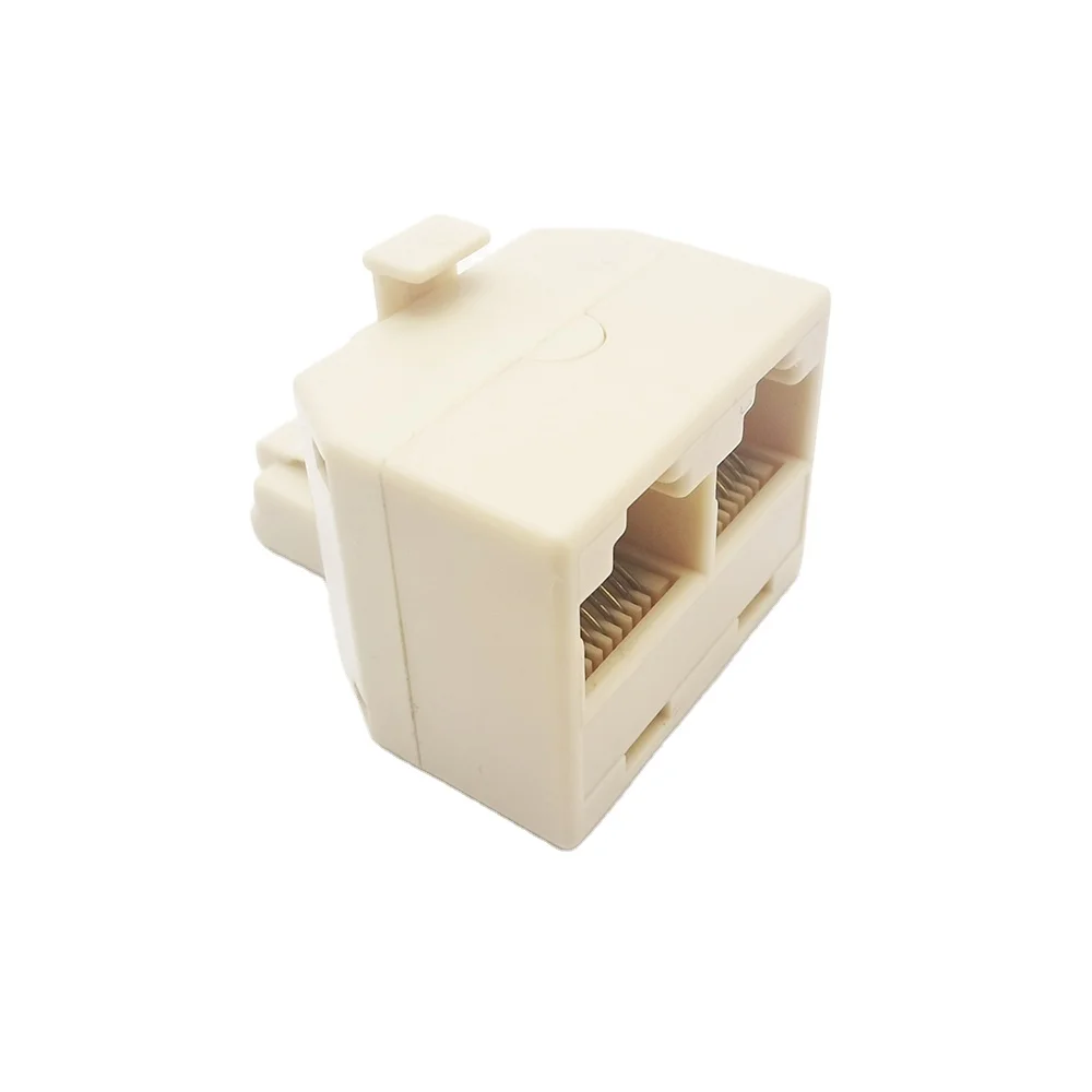 8P8C RJ45 Male to 2 x RJ45 Female Splitter