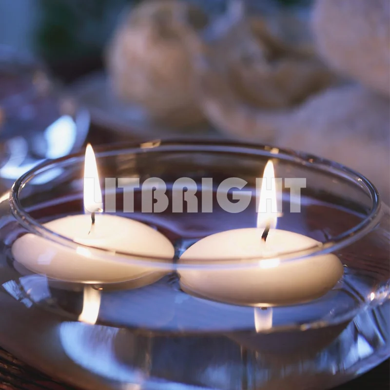 Floating candle beautiful color wedding floating candle romantic in water