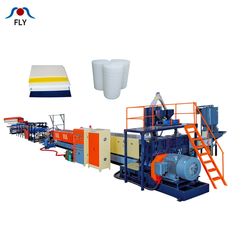 PE foam sheet production line FLY-200/220/250 EPE(Expanded Polyethylene)  foam sheet making machine