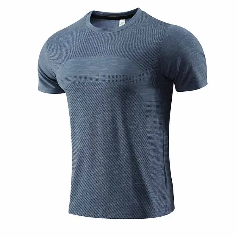 High quality Basic Crew Oversize gym shirt Fitness Compression Customized your logo t shirt men