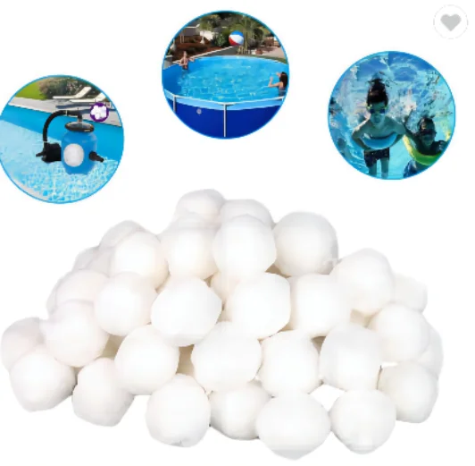 Best sellers water tank fish farm pond spa purifier media bio acrylic polyester fiber filter ball