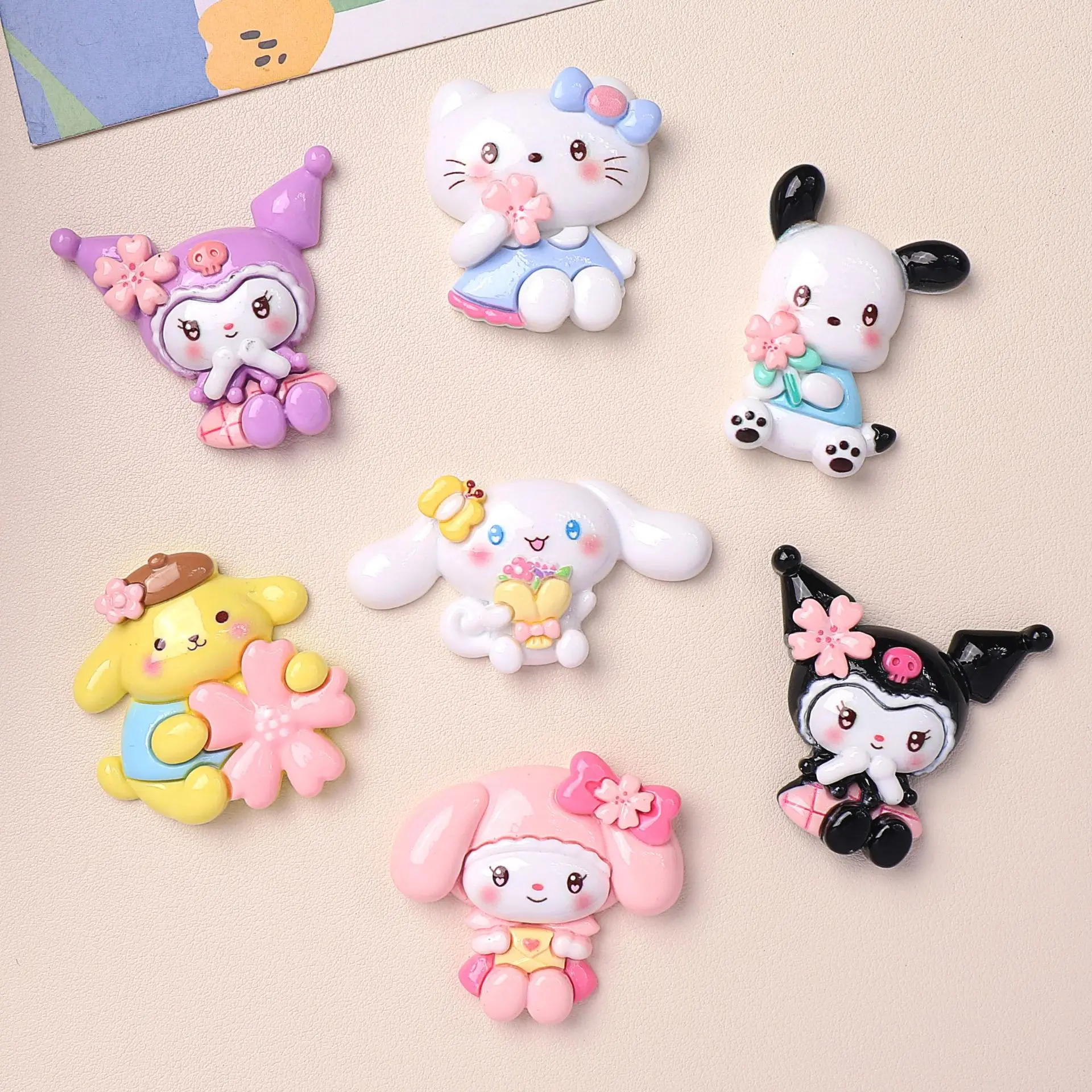 Силиконовые формы DIY Kawaii Sanrio для украшения из эпоксидной смолы