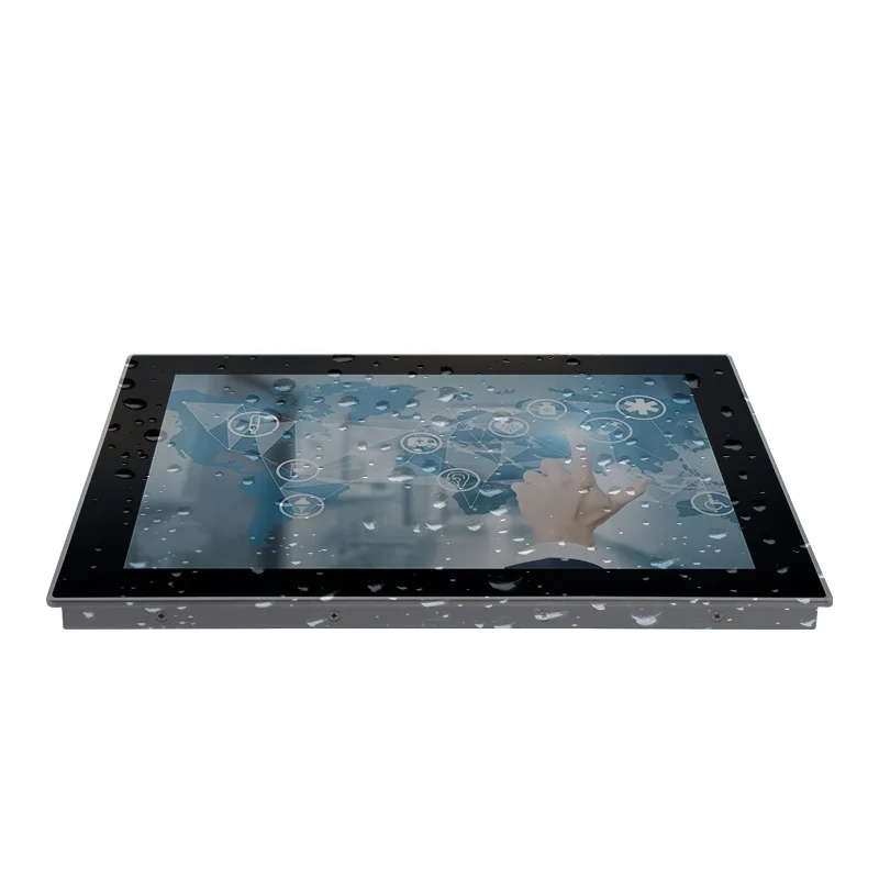 Ipctech 15 дюймовый мульти сенсорный монитор 1024x768 разрешение безвентиляторный промышленный компьютер с сенсорным управлением для IP65 на открытом воздухе монитор