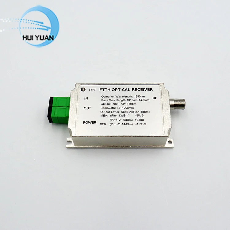 CATV Node Good Quality Triplexer Minimode Active FTTH Optical WDM Receiver