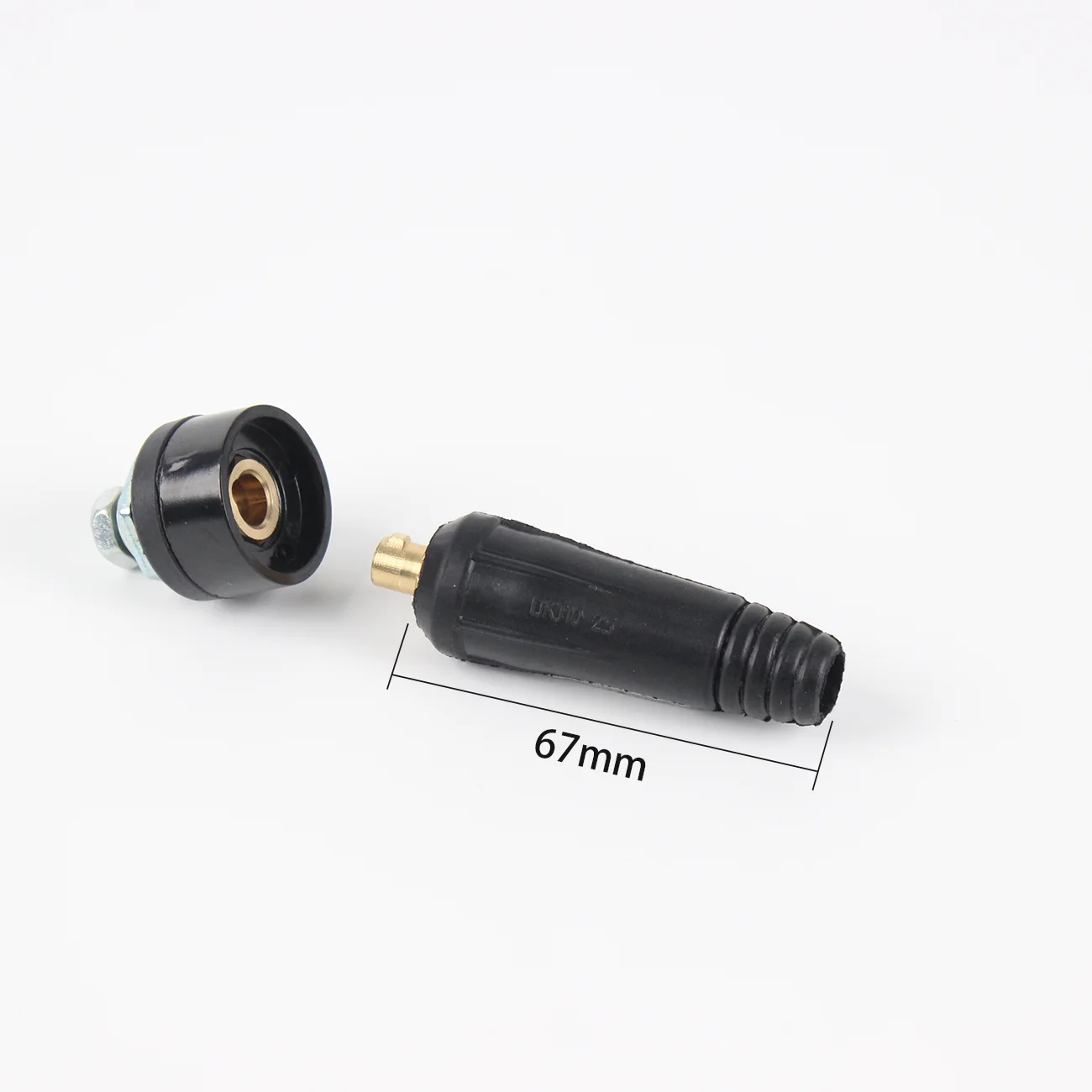 Wholesale Brass DKJ 10-25 Quick Fast Plug Male and Female Cable Connectors Welding & Soldering Supplies with Socket