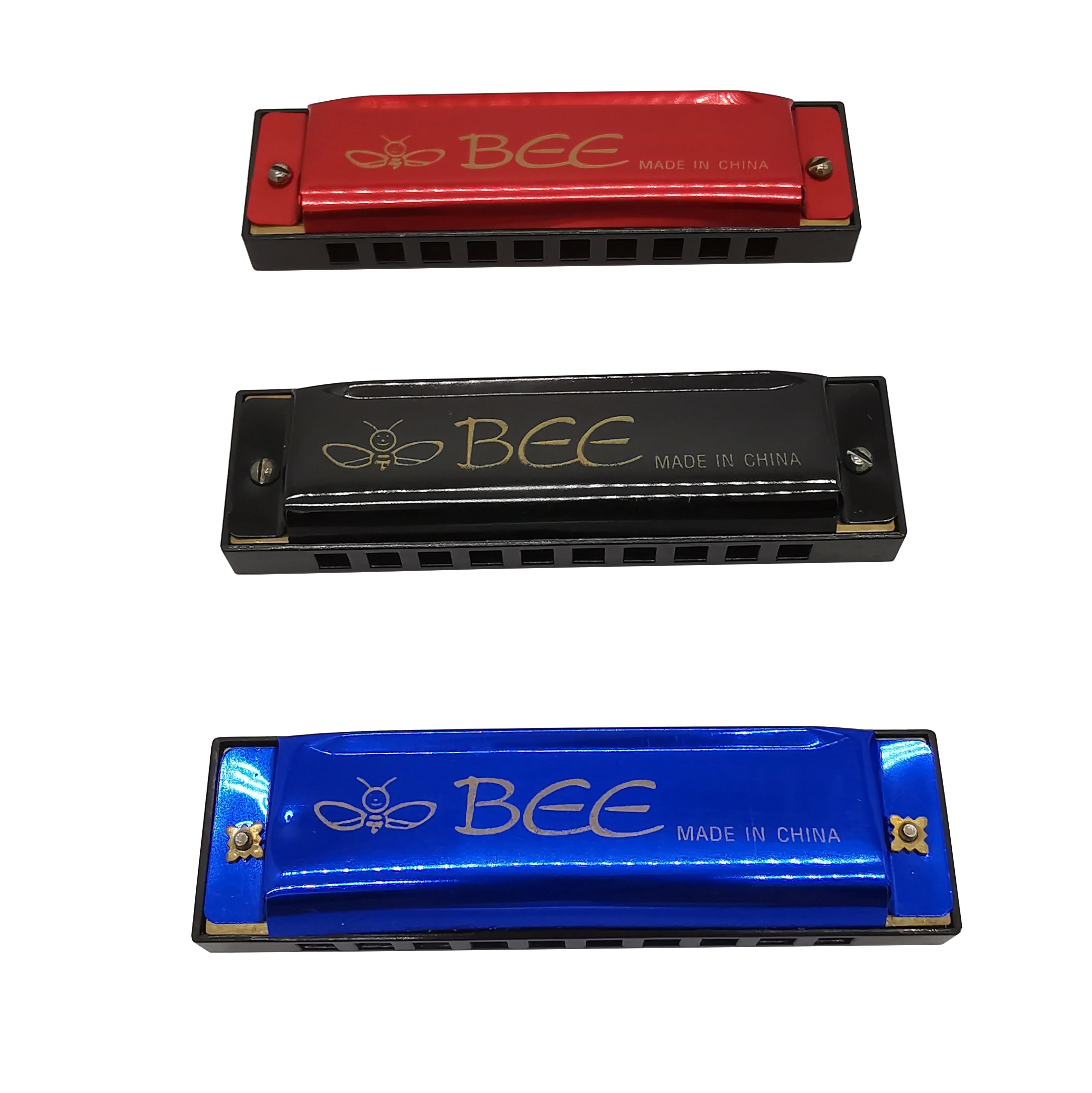 2023 Hot Sale 10 holes diatonic harmonica mouth organ harp factory price