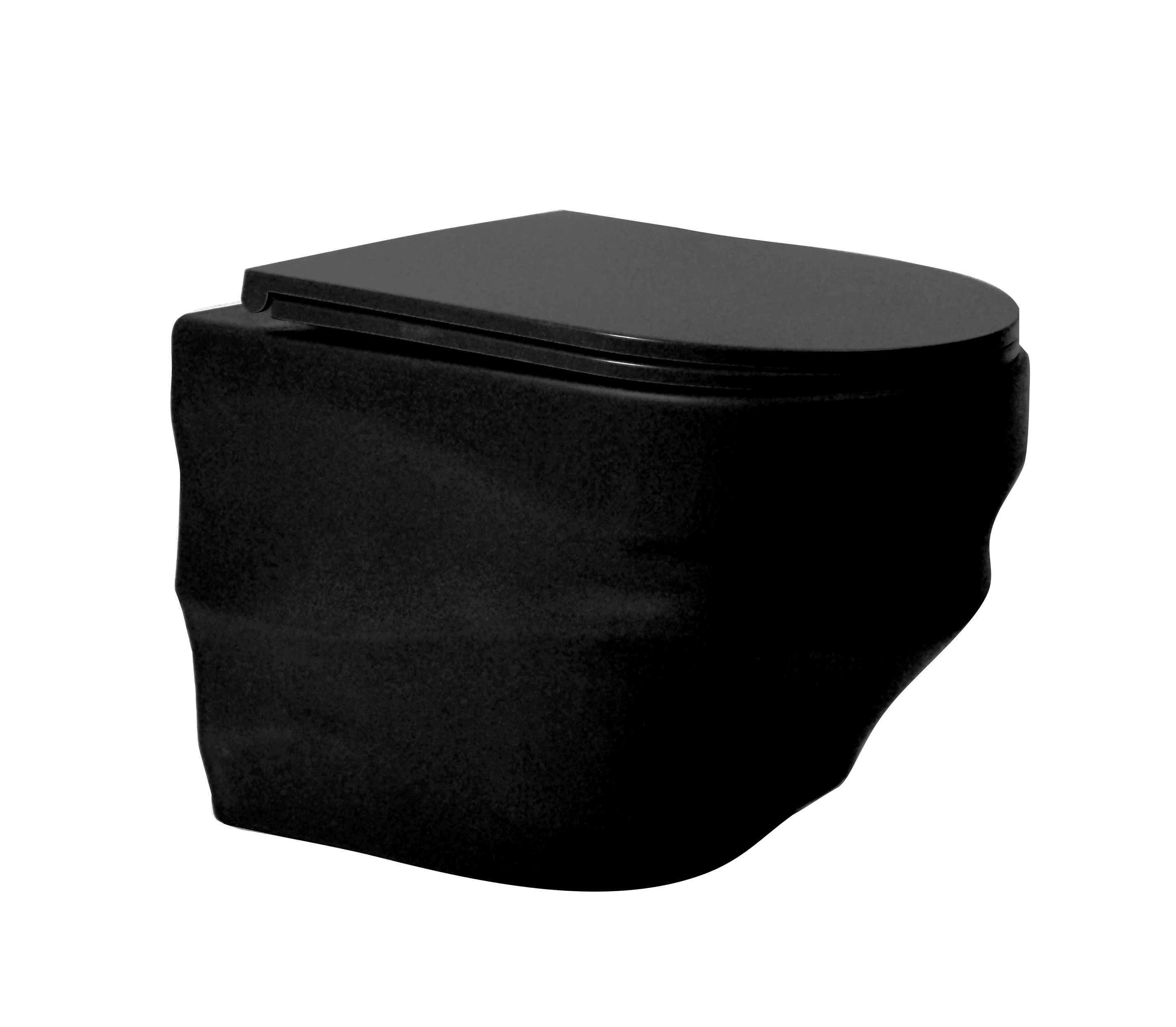 Wholesale Sanitary Ware Wall Mounted WC Wall Mounted Toilet WC Ceramic Wall Hanging Toilet With Water Tank