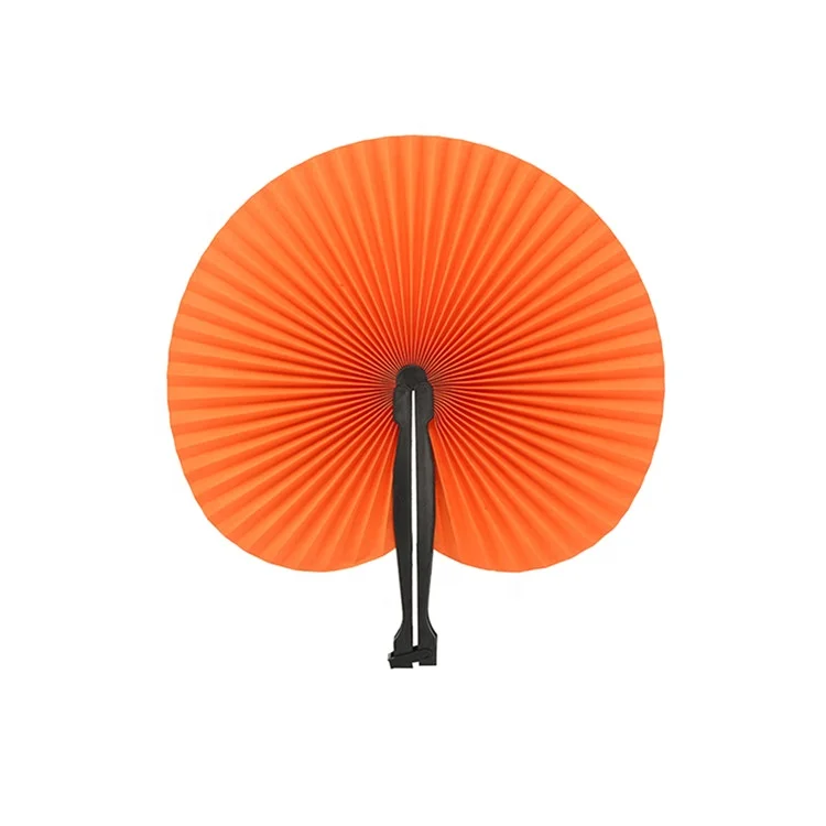 2019 Mini Folding Chinese Paper Fan - Wedding Favour Round Paper Fan