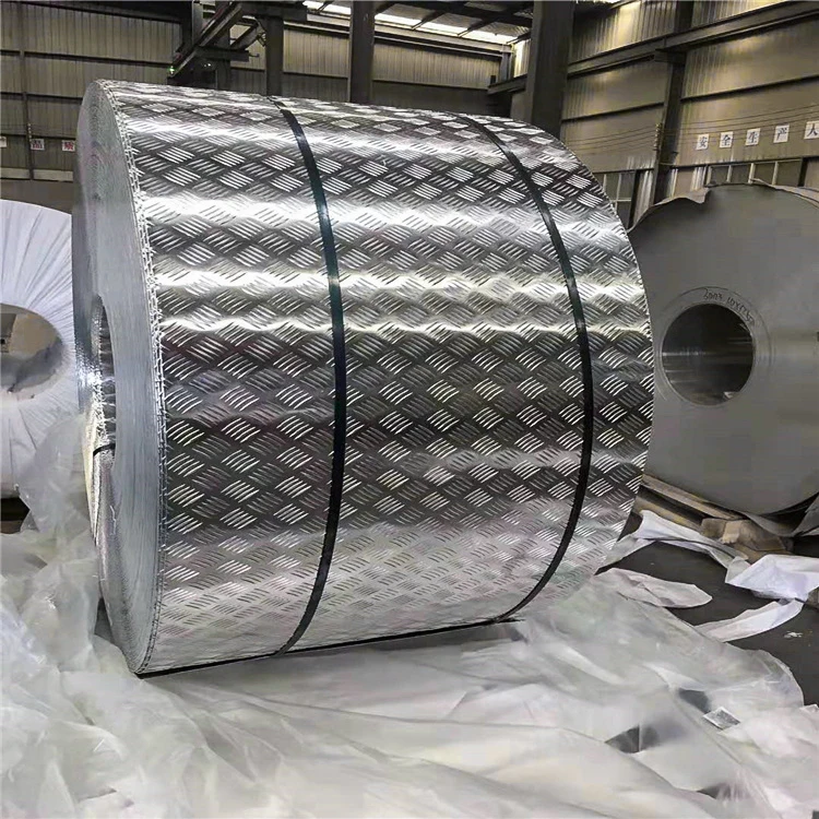 5052 7075 T3 T6 H24 H32 с тиснением 16 калибра, окрашенный лист из алюминиевого сплава, рулон катушки 0,6 мм