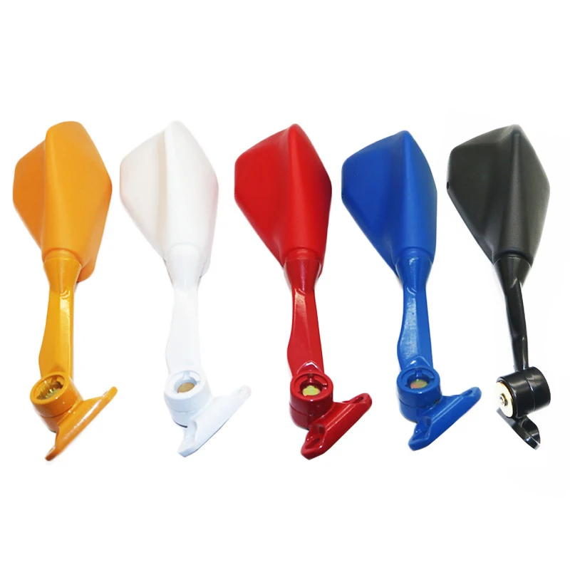 
Best quality Universal Plastic Metal clamp bar end motorcycle kart Rearview mirrors 