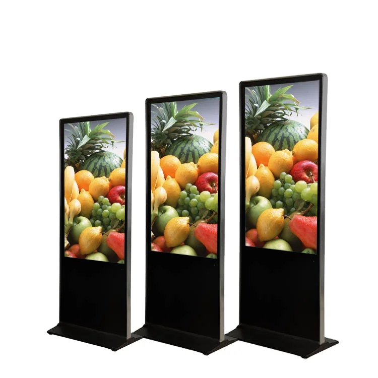55 inch LCD Digital Signage TV Wall Advertising Player touch screen kiosk advertising stand